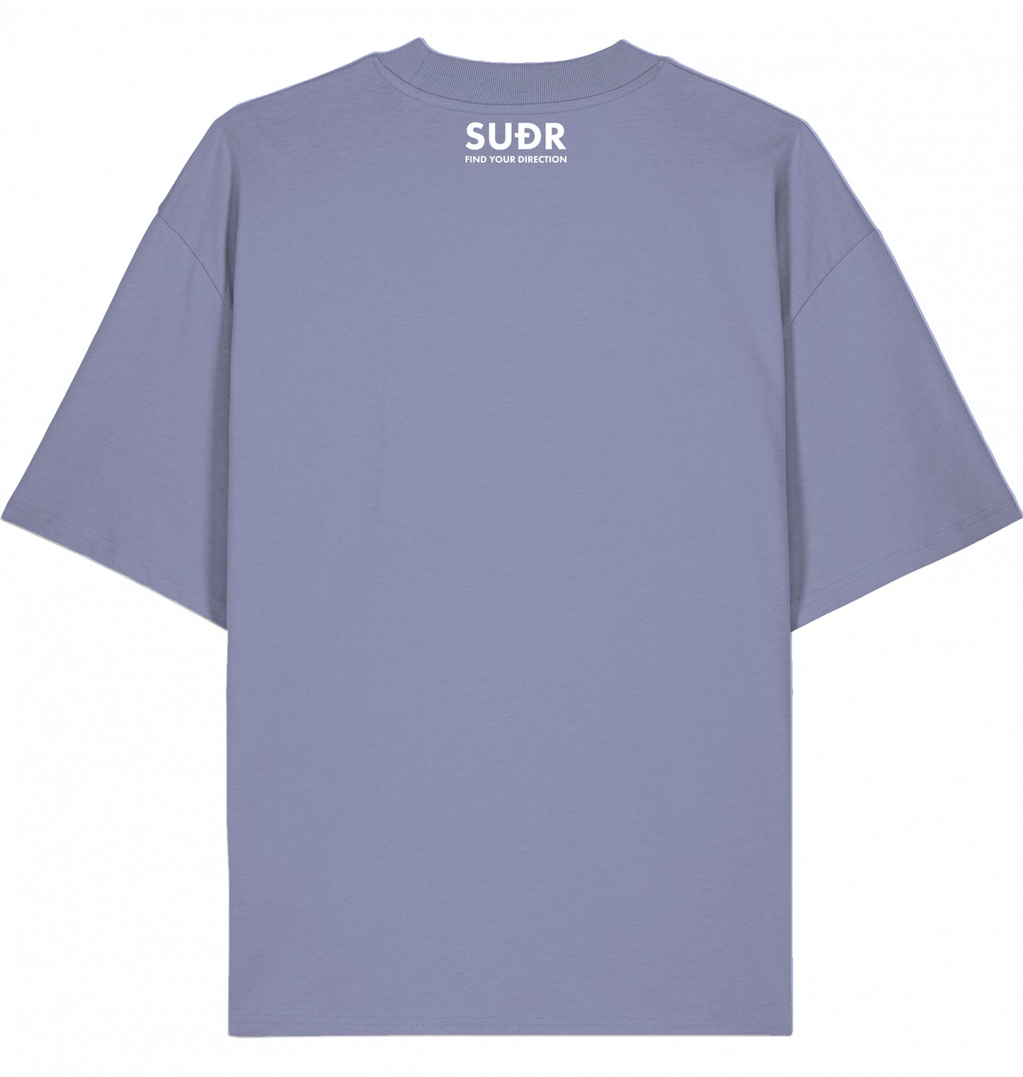 SUÐR FIND Mock Neck Tee – Color Tones