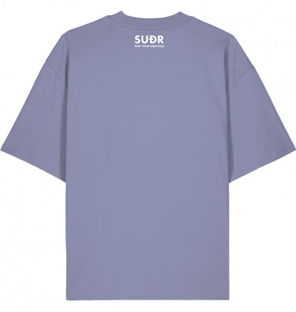 SUÐR FIND Mock Neck Tee – Color Tones