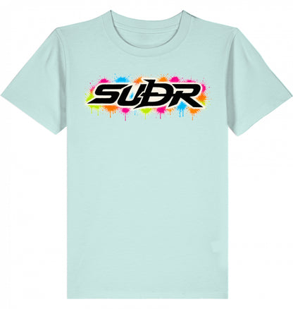 SUÐR Kids Tee Iconic in Karibikblau