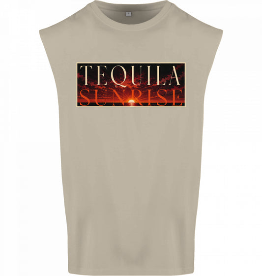 SUÐR Tequila Sunrise Sleeveless Tee