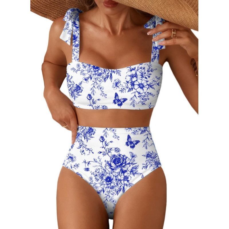 SUÐR - High-Waist Bikini Set