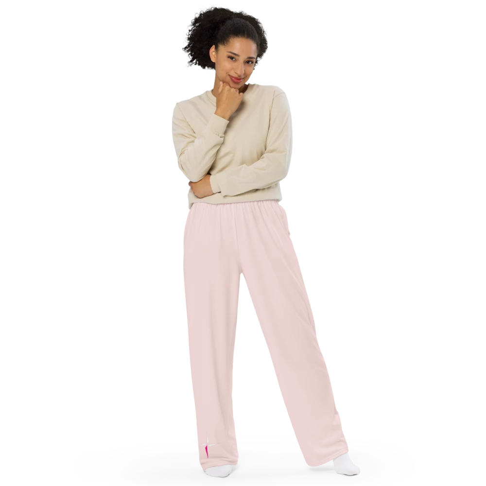 All-Over Print Unisex Wide-Leg Pants SUÐR Clothing