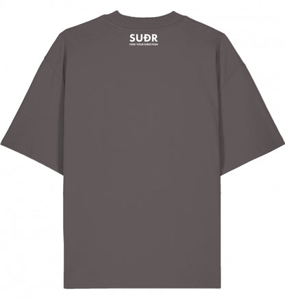 SUÐR FIND Mock Neck Tee – Color Tones
