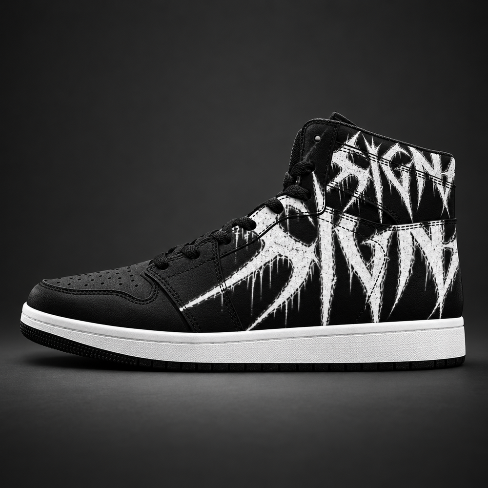 BLACKOUT men's signal lost high top Sneakers