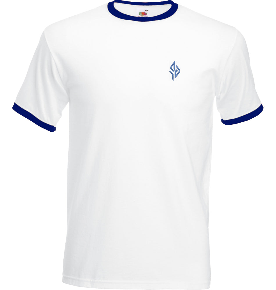 SUÐR Blaupause Ringer Tee
