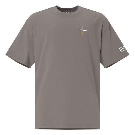 Men's Oversized Faded T-Shirt | AS Colour 5082 SUÐR Clothing