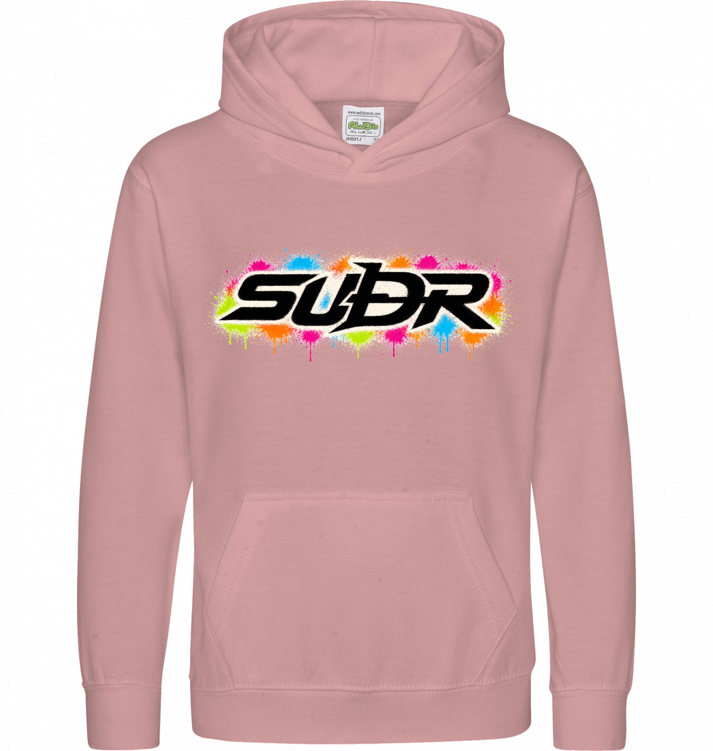 SUÐR Kids Hoodie in Altrosa