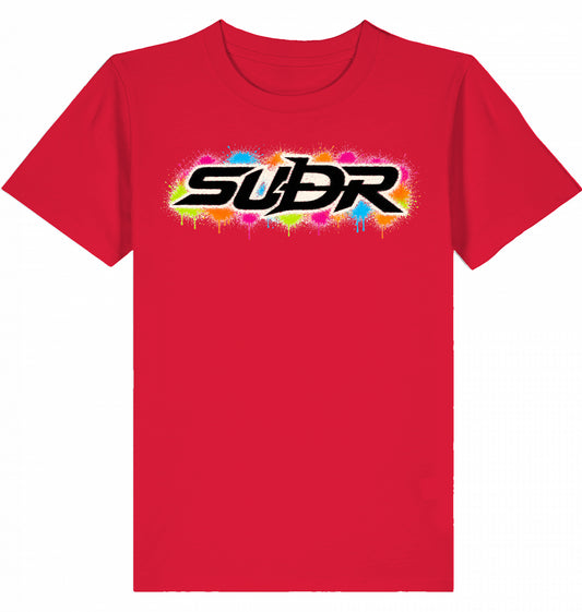 SUÐR Kids Tee Iconic in Rot