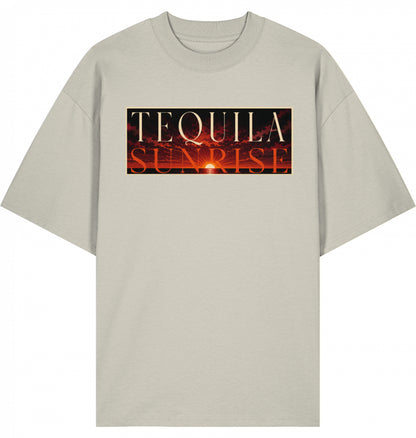 SUÐR Tequila Sunrise Oversized Tee