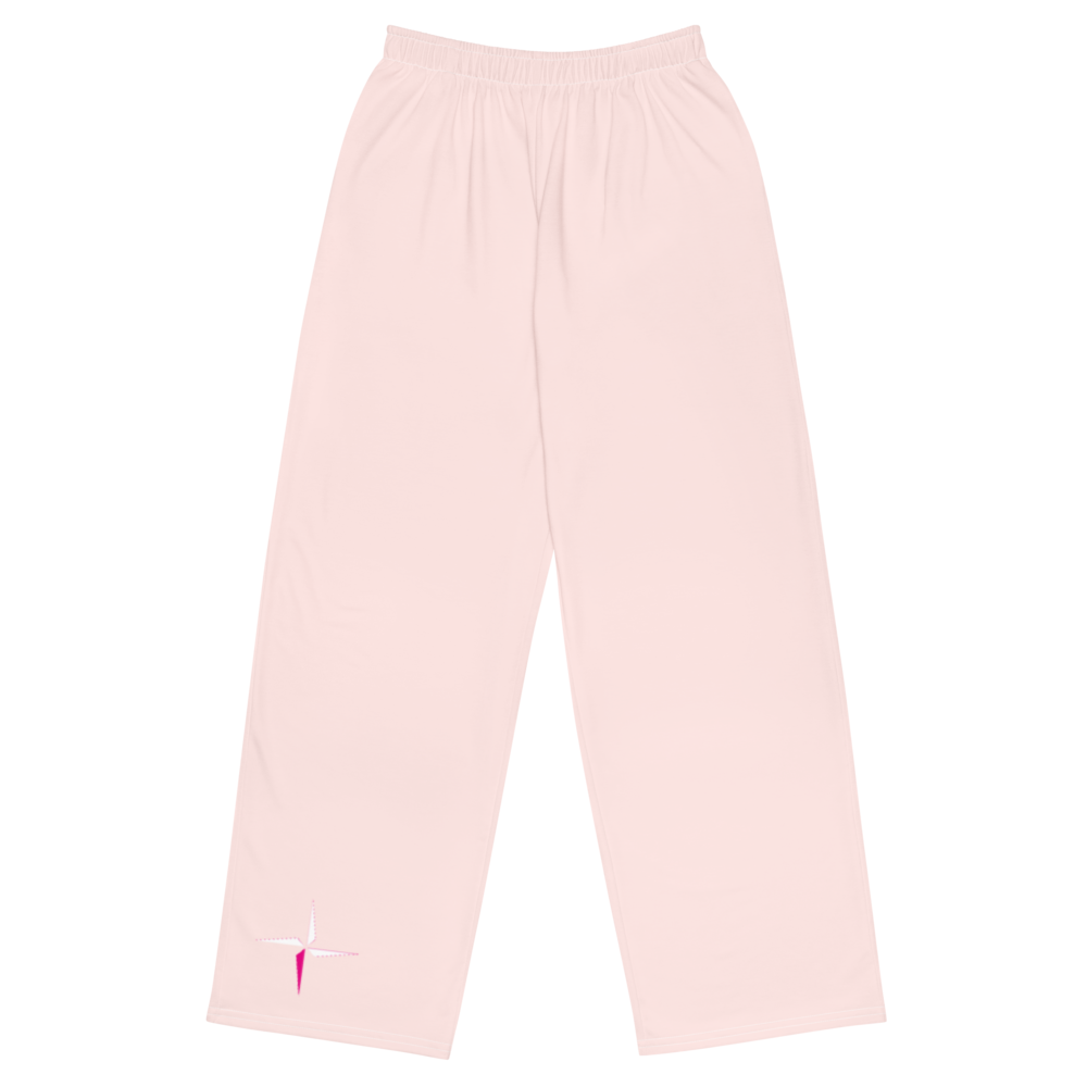 All-Over Print Unisex Wide-Leg Pants SUÐR Clothing