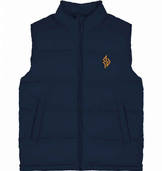 SUÐR Signature Steppweste in French Navy