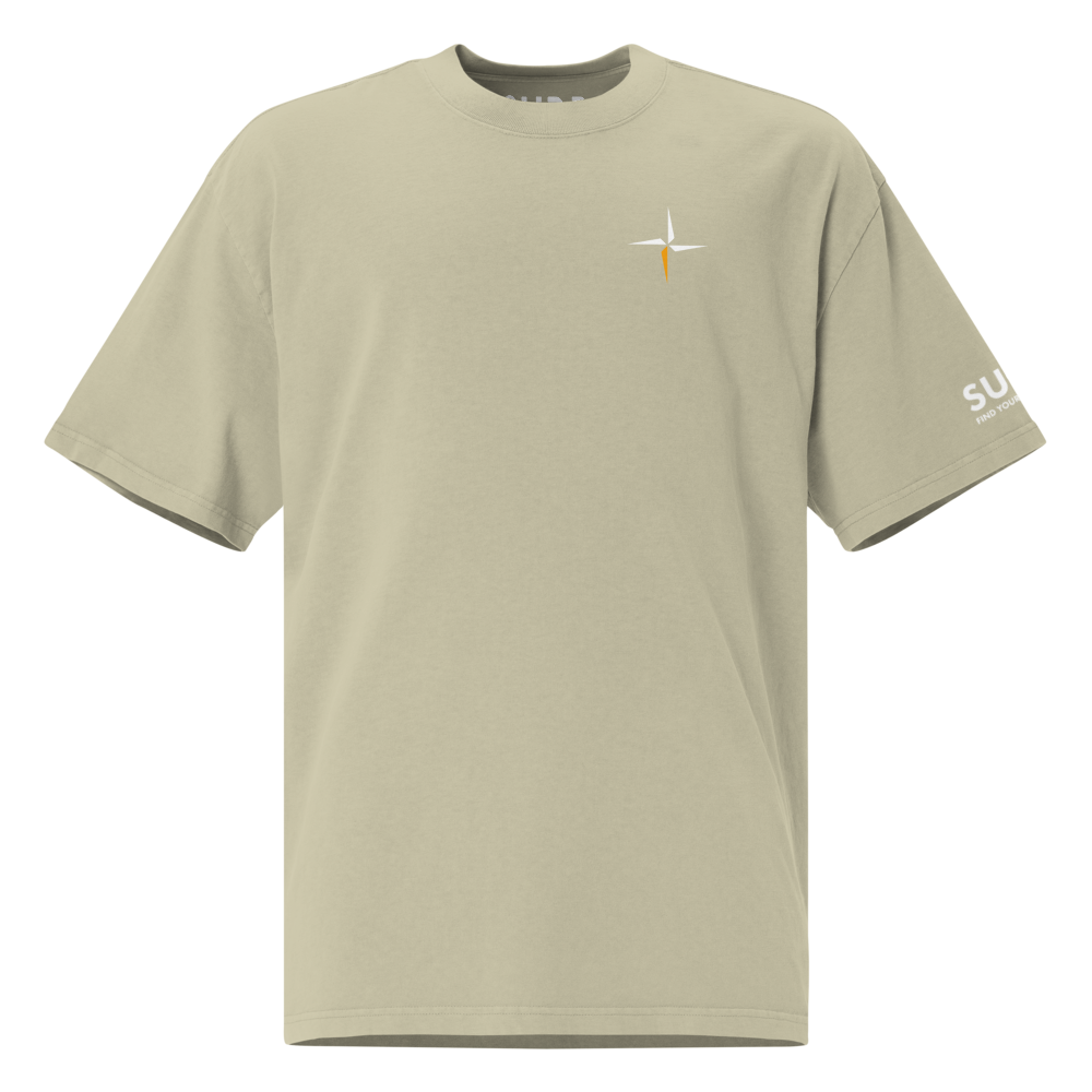 SUÐR-'26 Oversized Faded T-Shirt SUÐR Clothing
