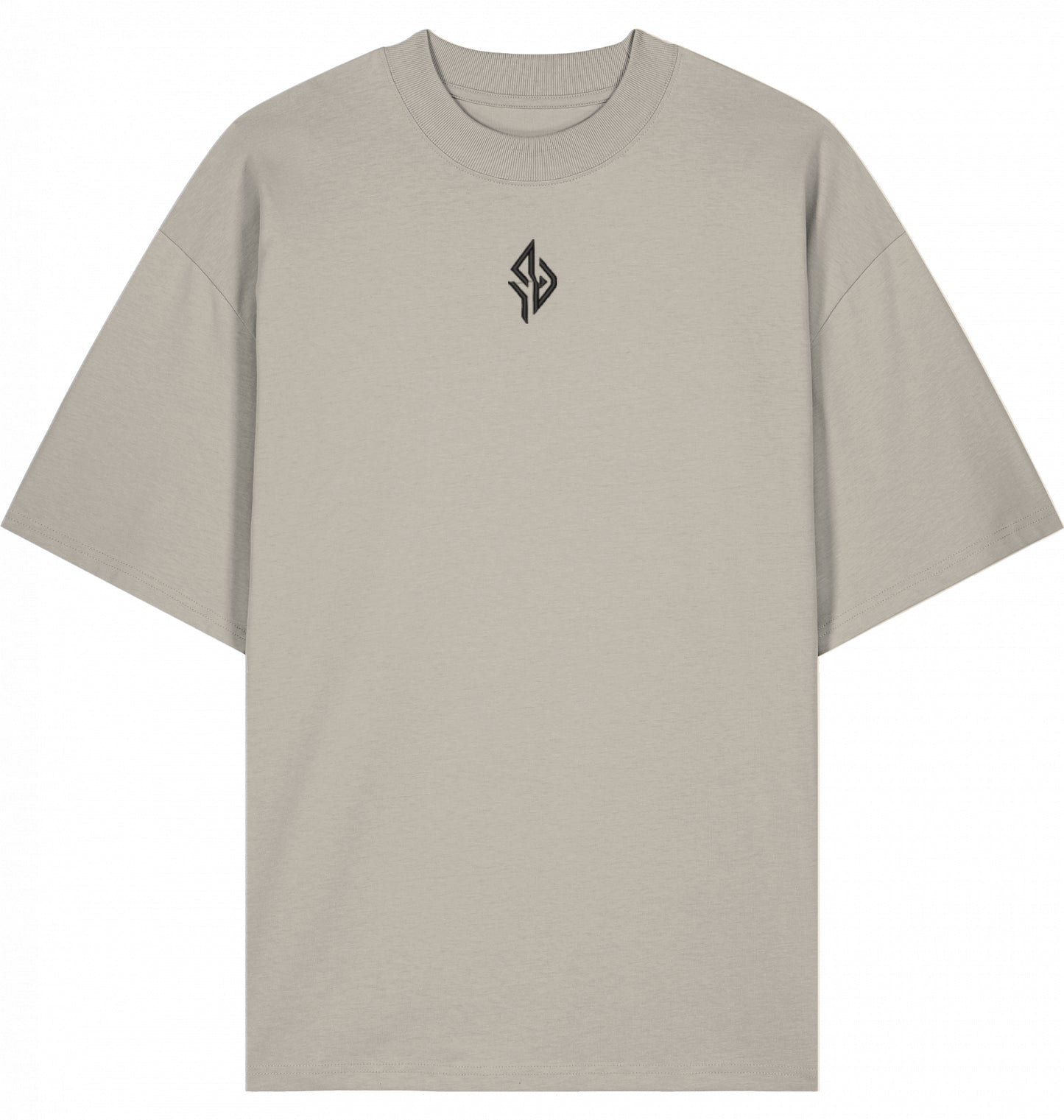 SUÐR FIND Mock Neck Tee – Color Tones