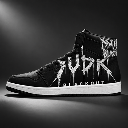 BLACKOUT men's logo high top Sneakers – Ansicht 1