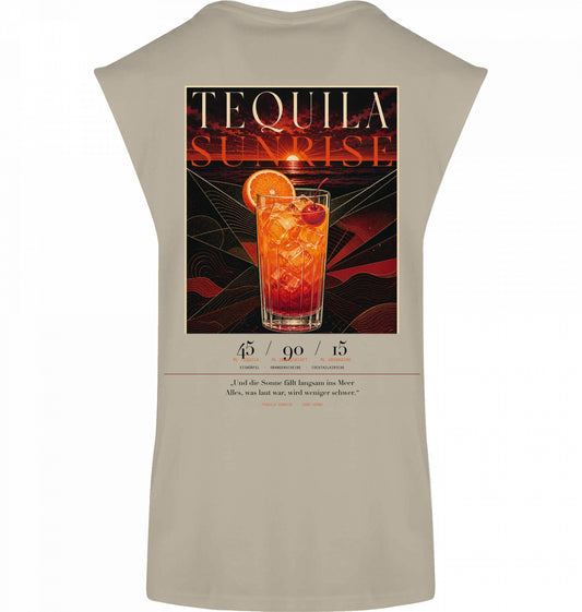 SUÐR Tequila Sunrise Sleeveless Tee