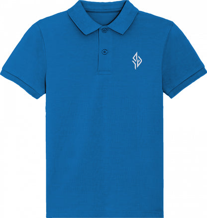 SUÐR Kids Polo in Royalblau