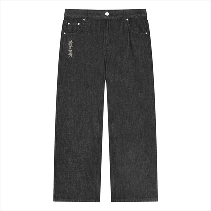 BLACKOUT vintage wash straight leg Jeans – Ansicht 3