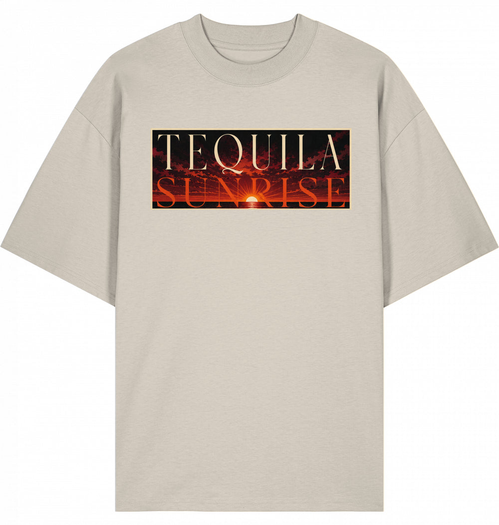 SUÐR Tequila Sunrise Oversized Tee