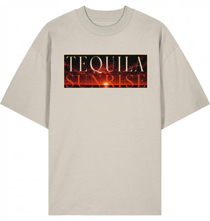 SUÐR Tequila Sunrise Oversized Tee