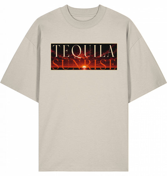 SUÐR Tequila Sunrise Oversized Tee