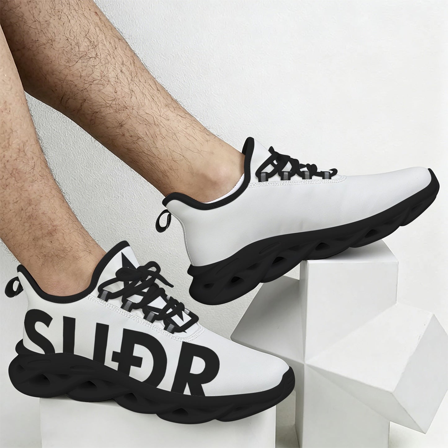 SUÐR FIND Sneaker Herren – Grau