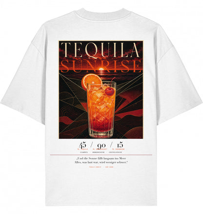 SUÐR Tequila Sunrise Oversized Tee