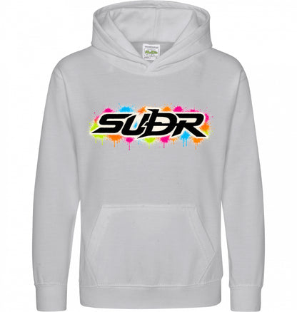 SUÐR Kids Hoodie in Aschgrau
