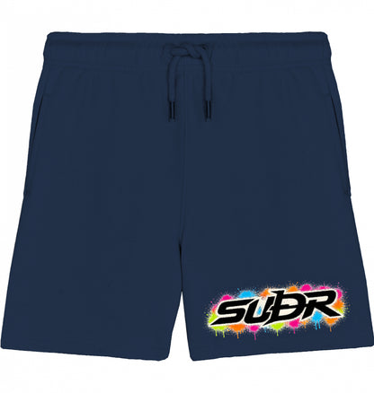 SUÐR Kids Shorts in French Navy