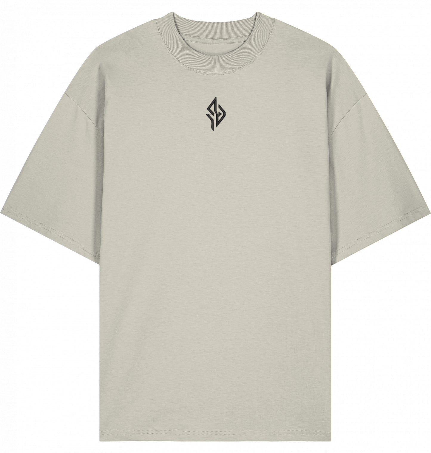 SUÐR FIND Mock Neck Tee – Color Tones