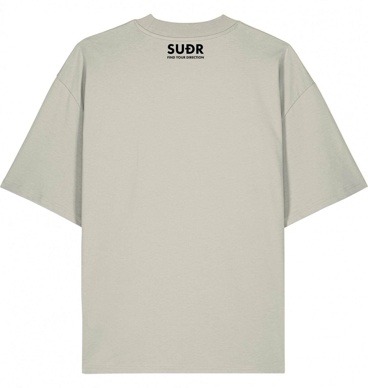 SUÐR FIND Mock Neck Tee – Color Tones