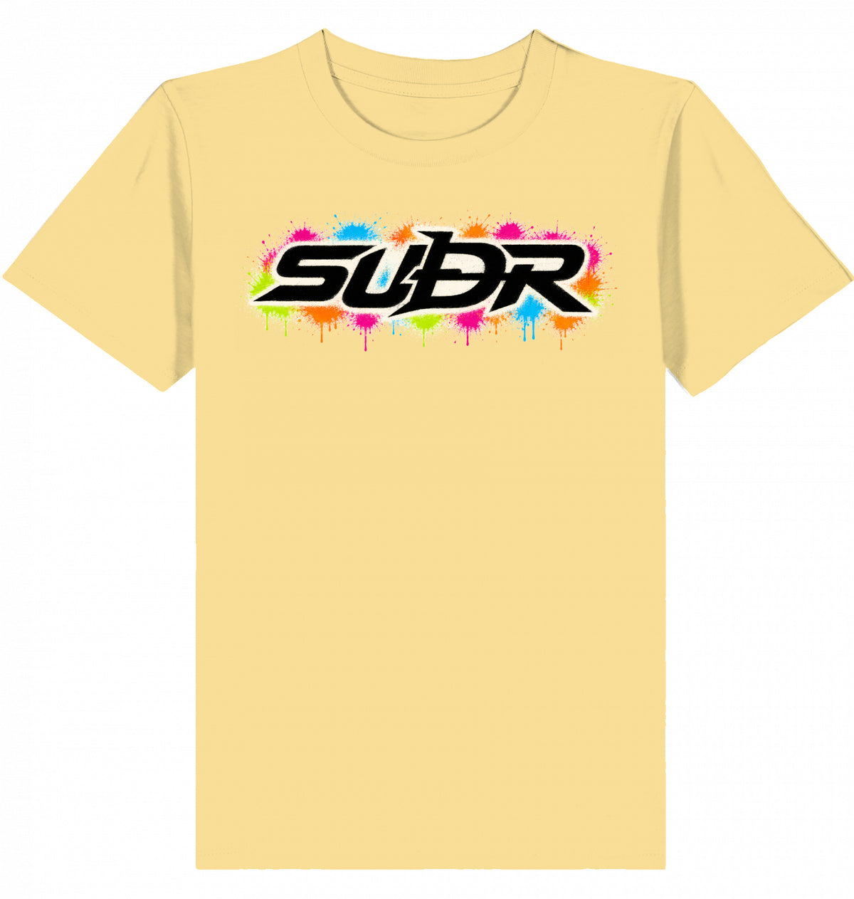 SUÐR Kids Tee Iconic in Gelb