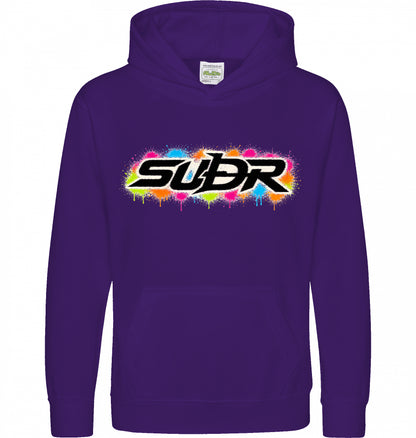 SUÐR Kids Hoodie in Violett