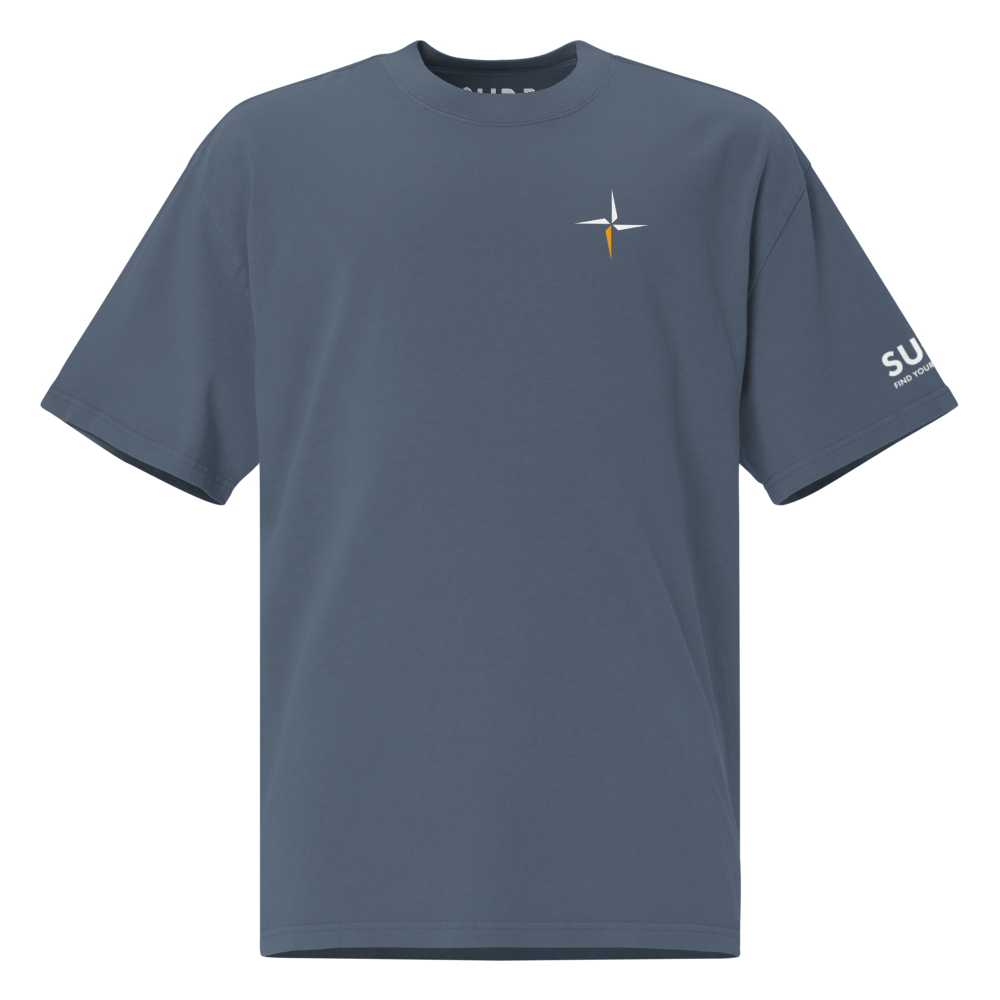 SUÐR-'26 Oversized Faded T-Shirt SUÐR Clothing