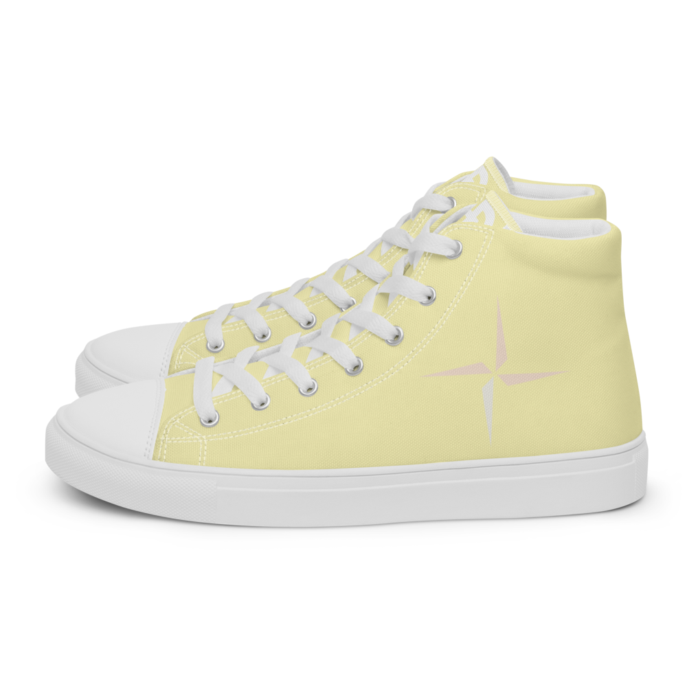 Women's High Top Canvas Shoes SUÐR Clothing