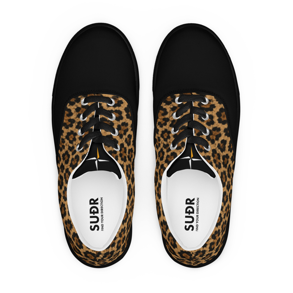 SUÐR-'26 Canvas Sneaker Leo Black