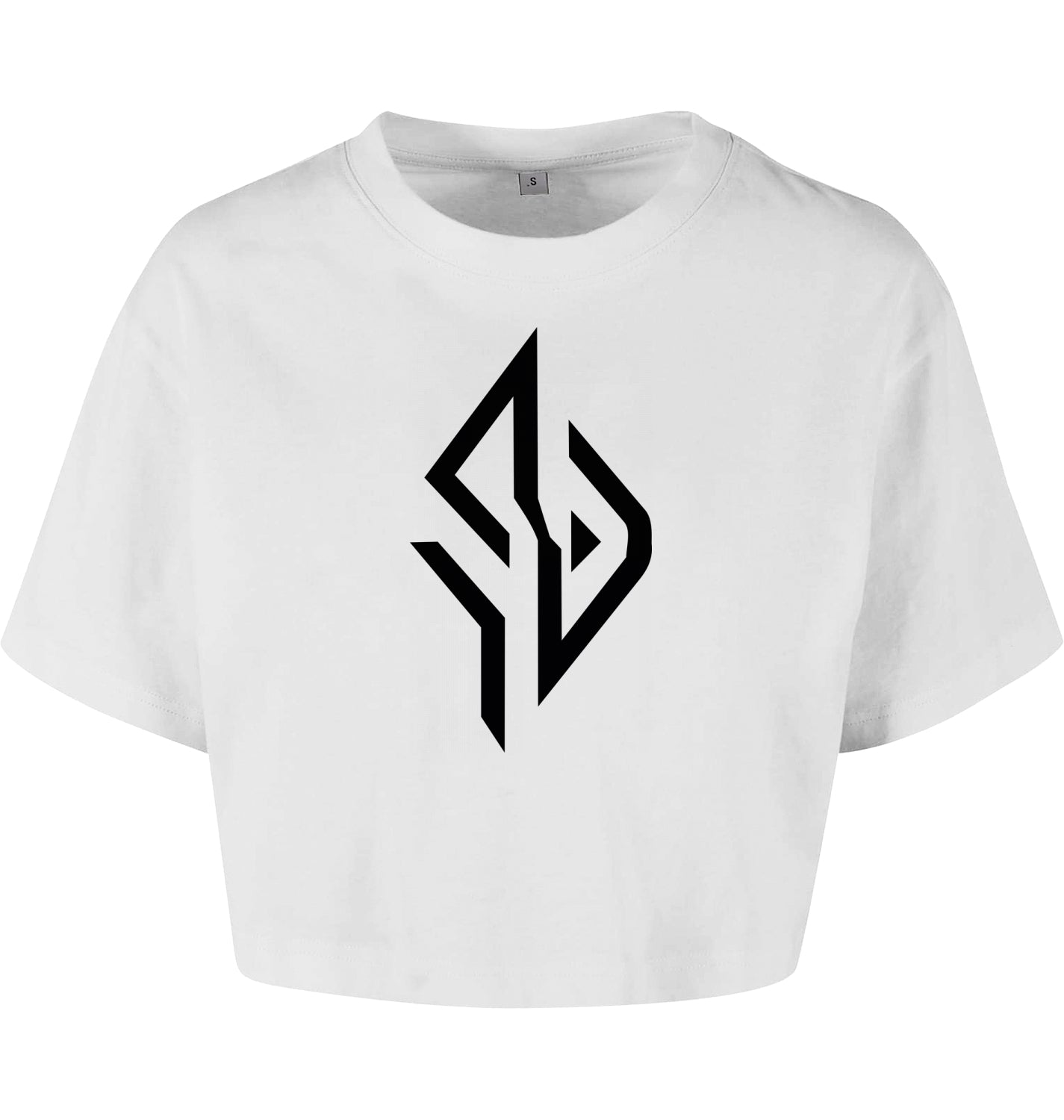 SUÐR FIND Cropped Oversize Tee – Women