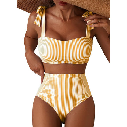 SUÐR - High-Waist Bikini Set