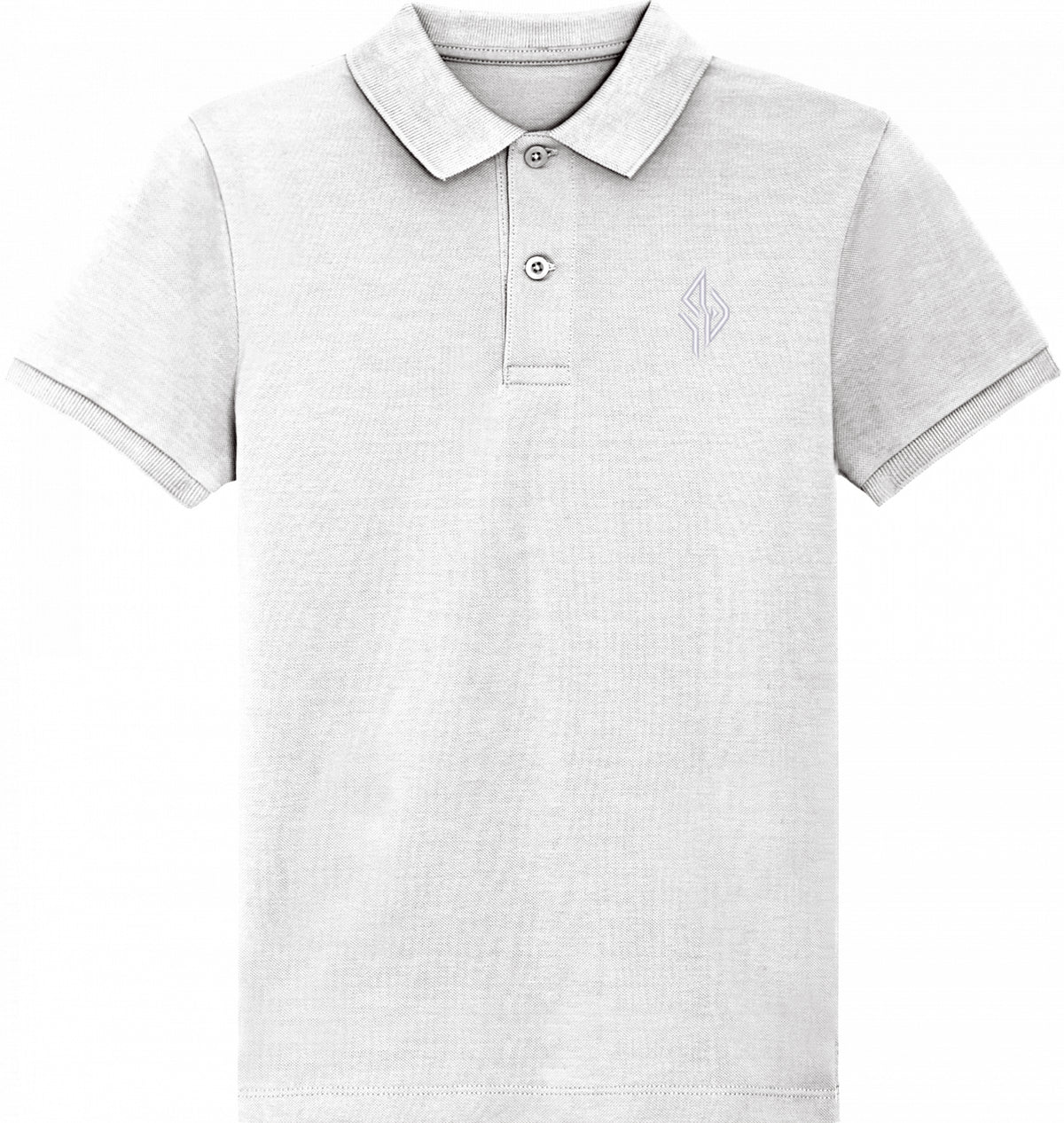 SUÐR Kids Polo in Weiß