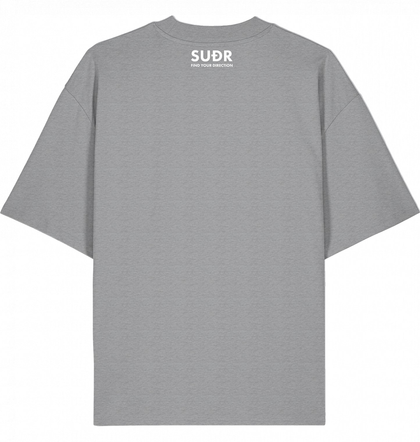 SUÐR FIND Mock Neck Tee – Color Tones