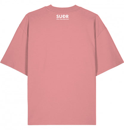 SUÐR FIND Mock Neck Tee – Color Tones