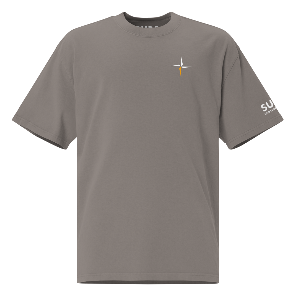 SUÐR-'26 Oversized Faded T-Shirt SUÐR Clothing