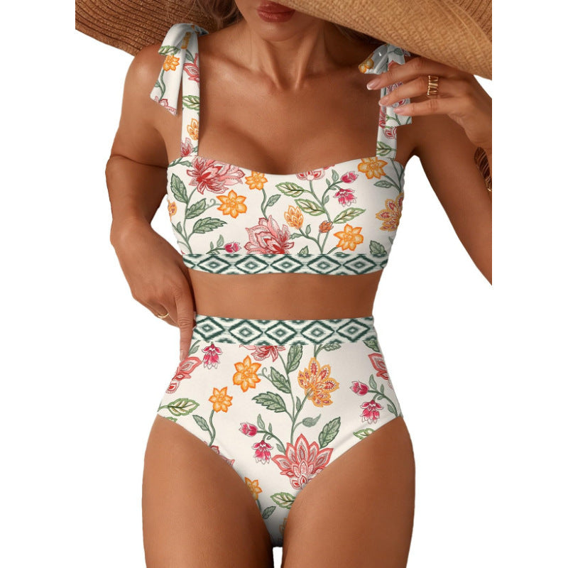 SUÐR - High-Waist Bikini Set