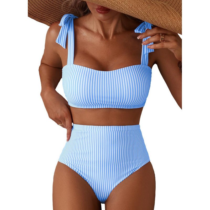 SUÐR - High-Waist Bikini Set
