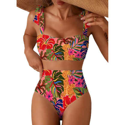 SUÐR - High-Waist Bikini Set