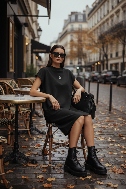SUÐR Turtle T-Dress