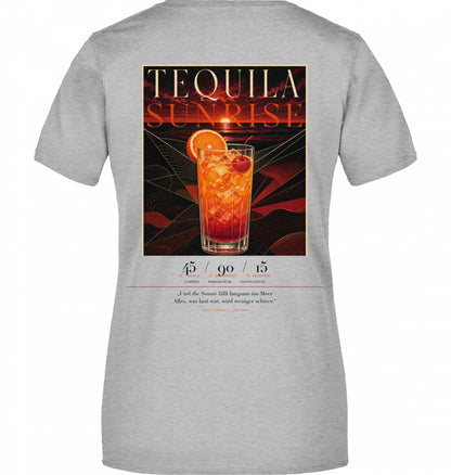 SUÐR Tequila Sunrise Tee Damen