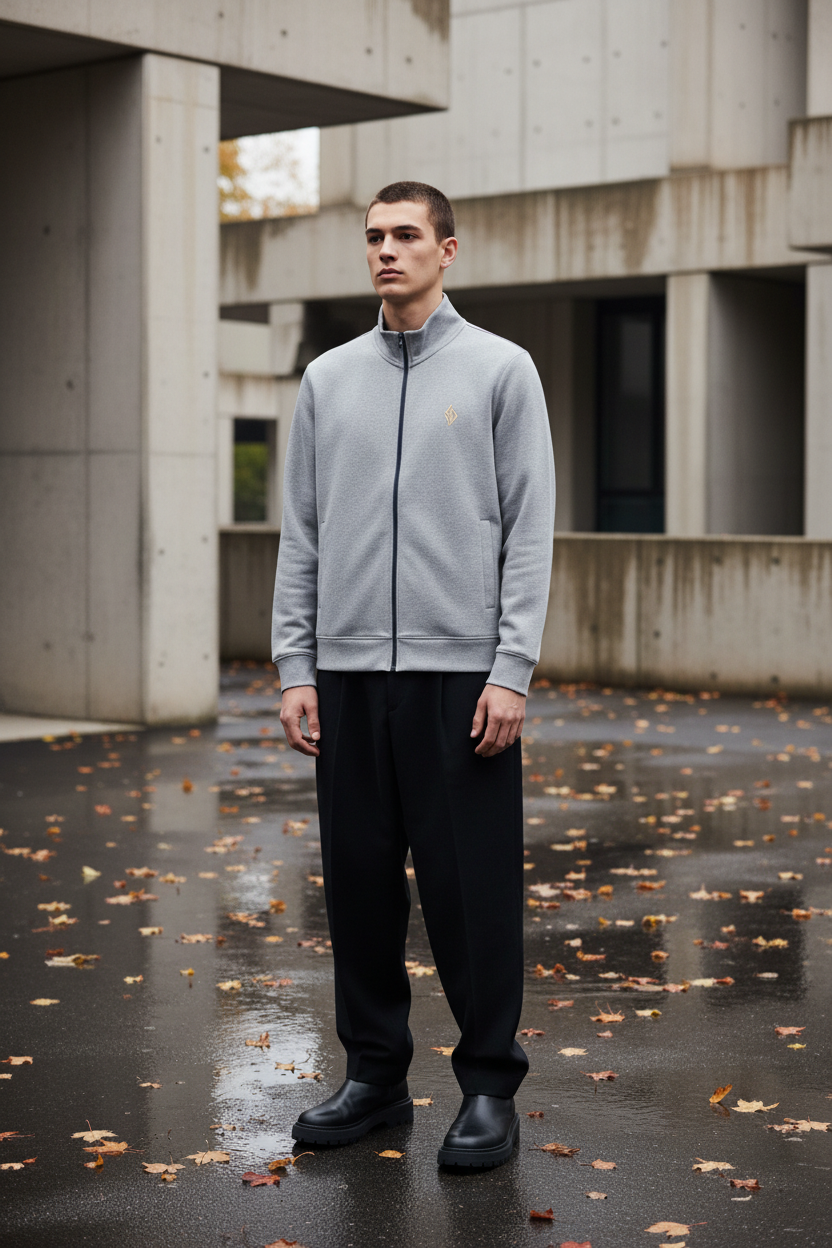 Zip Sweatjacke