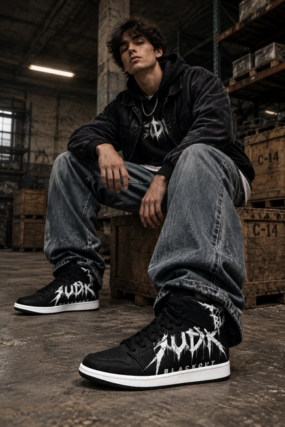 BLACKOUT men's logo high top Sneakers – Ansicht 9