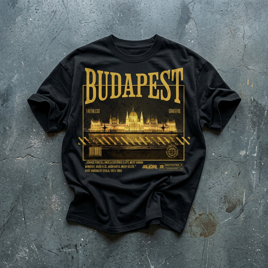 CITY 01 BUDAPEST T-Shirt – Ansicht 1