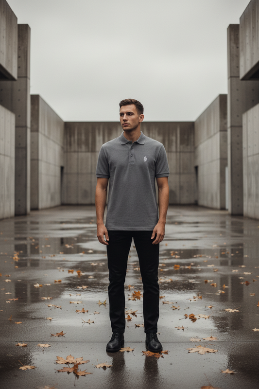 SUÐR Piqué Polo